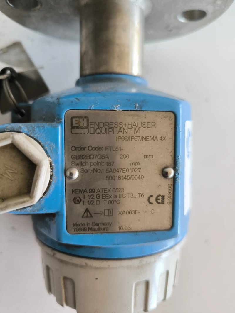 LEVEL SWITCH FOR LIQUIDS ENDRESS + HAUSER LIQUIPHANT M ATEX