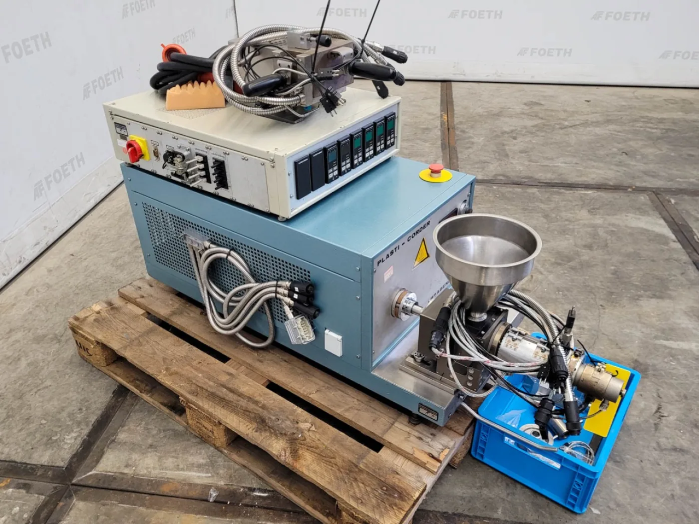 Brabender Plasti-Corder PL2000, Eurotherm Type 808 - Viscosity test machine - 6