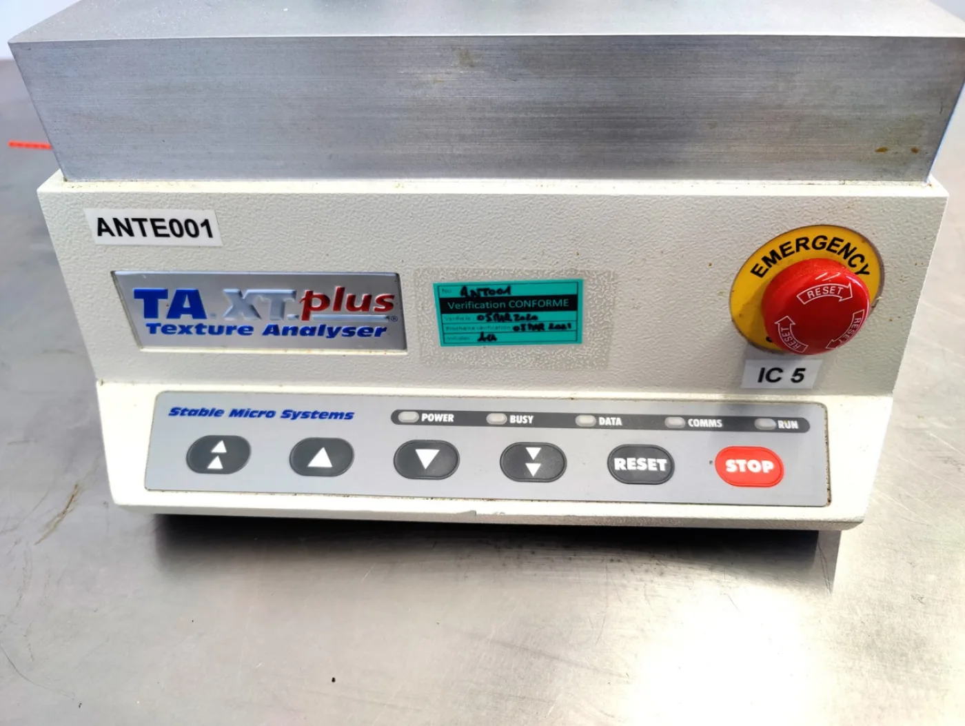 Stable Micro Systems TA-XT PLUS "Texture analyser" - Miscellaneous - 6