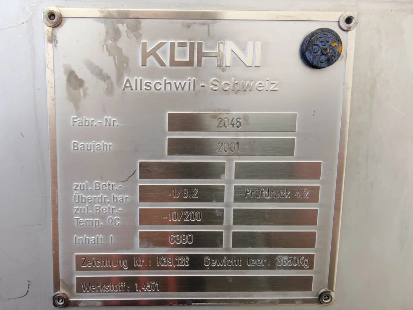 Kuehni Mixer setler column - Extraction - 3