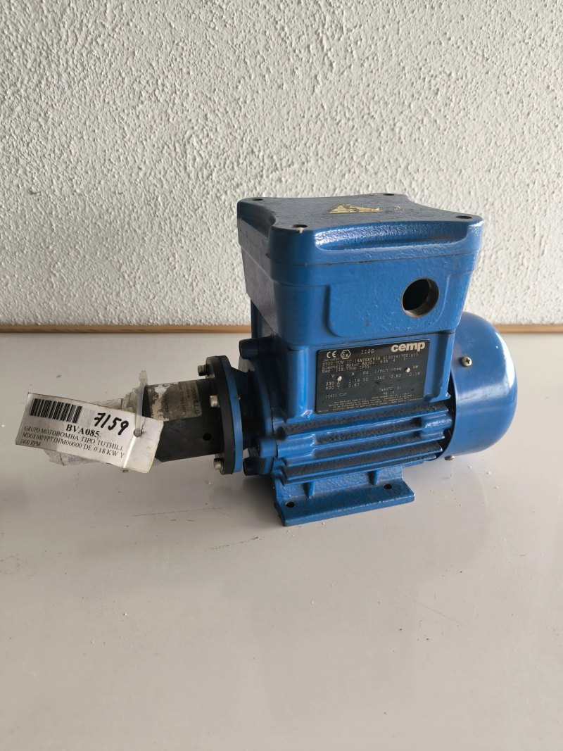 USED TUTHILL TYPE MOTOR PUMP GROUP