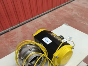 BUTTERFLY VALVE CLAMP 4" STAINLESS STEEL 316 WITH PNEUMATIC ACTUATOR TOP LINE TS127