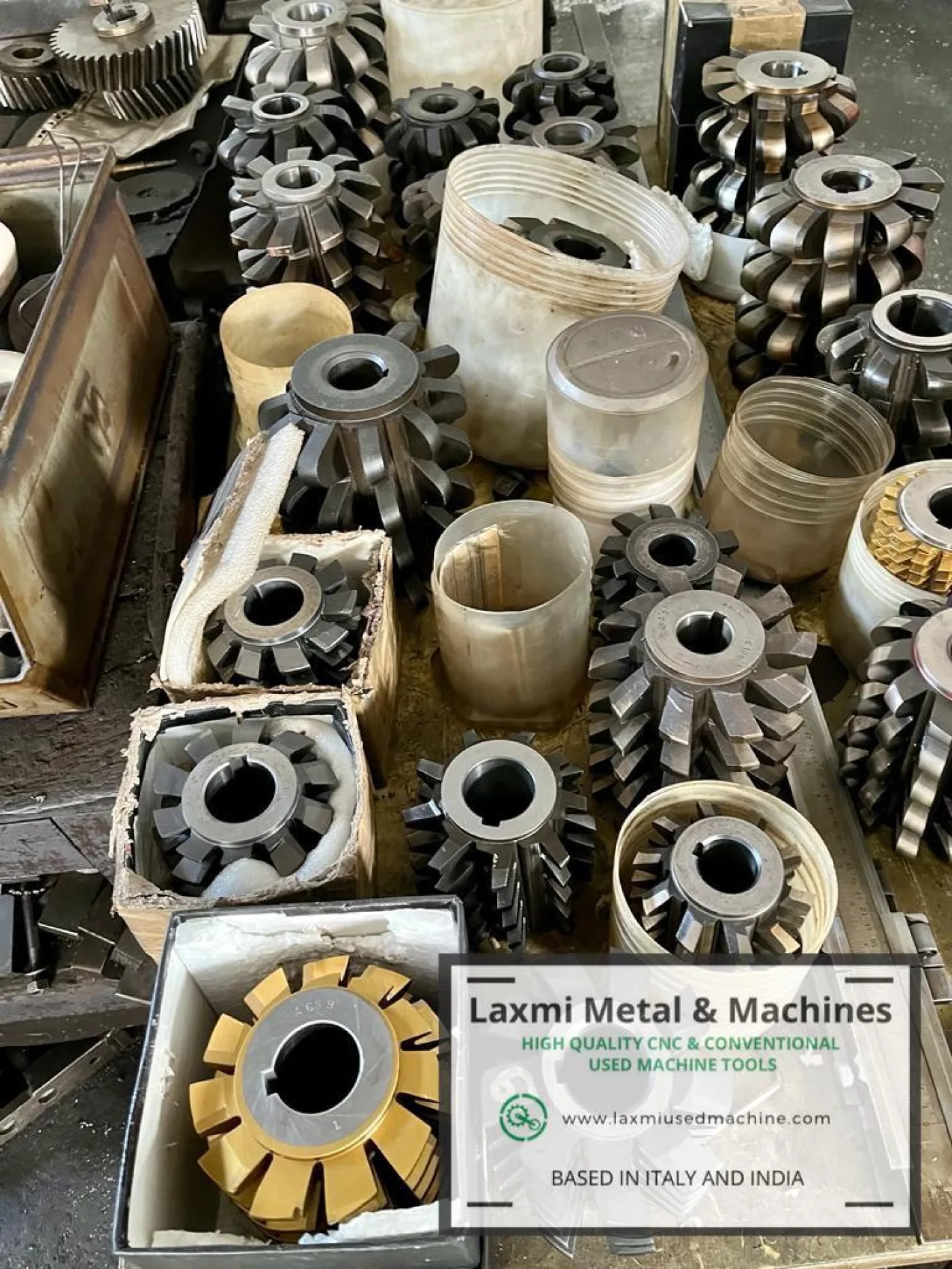 SET OF 165 HOB CUTTERS FOR GEAR HOBBING MACHINE - DIFFERENT MODULES AVAILABLE (FROM 0.75 UP TO 15) - Laxmi Metal & Machines, Rohtak - 7