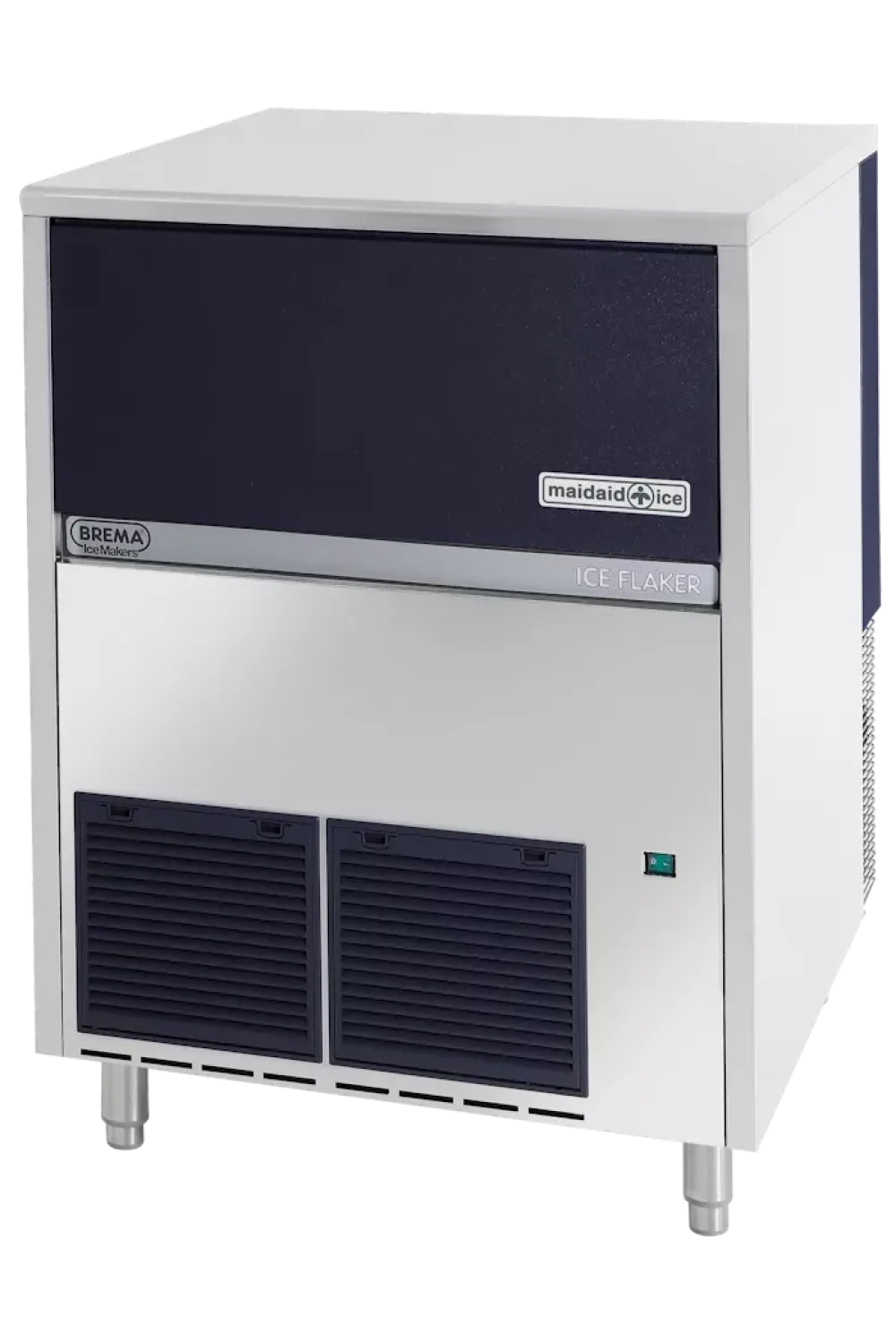 Maidaid MF150-40 HC Granular Ice Maker with 40kg Bin - islandcatering