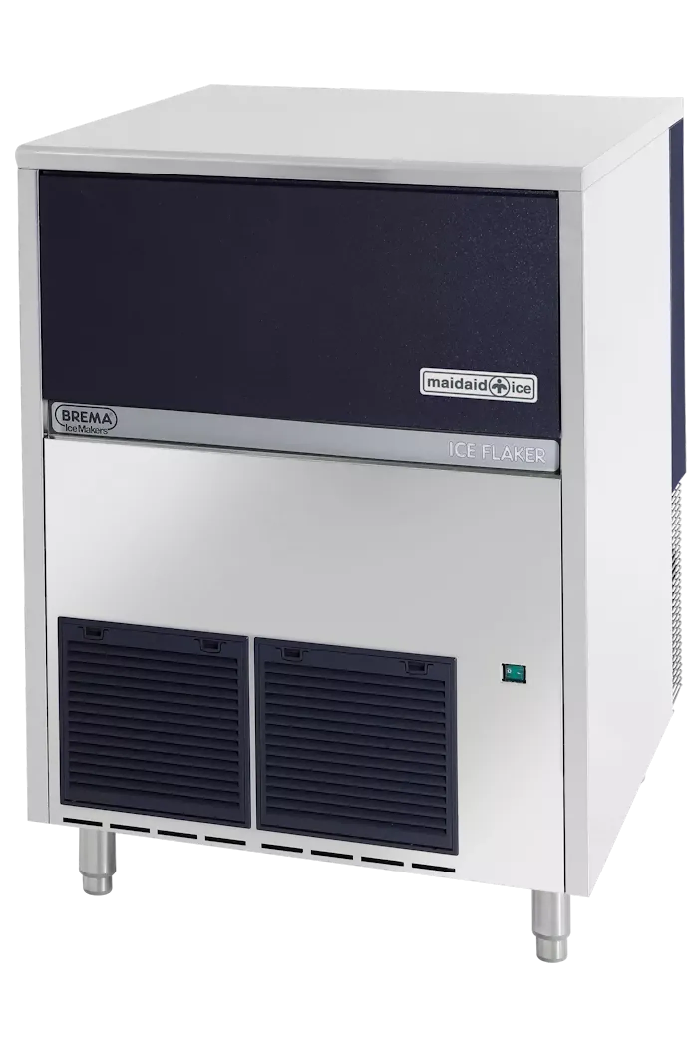 Maidaid MF150-40 HC Granular Ice Maker with 40kg Bin - islandcatering - 1
