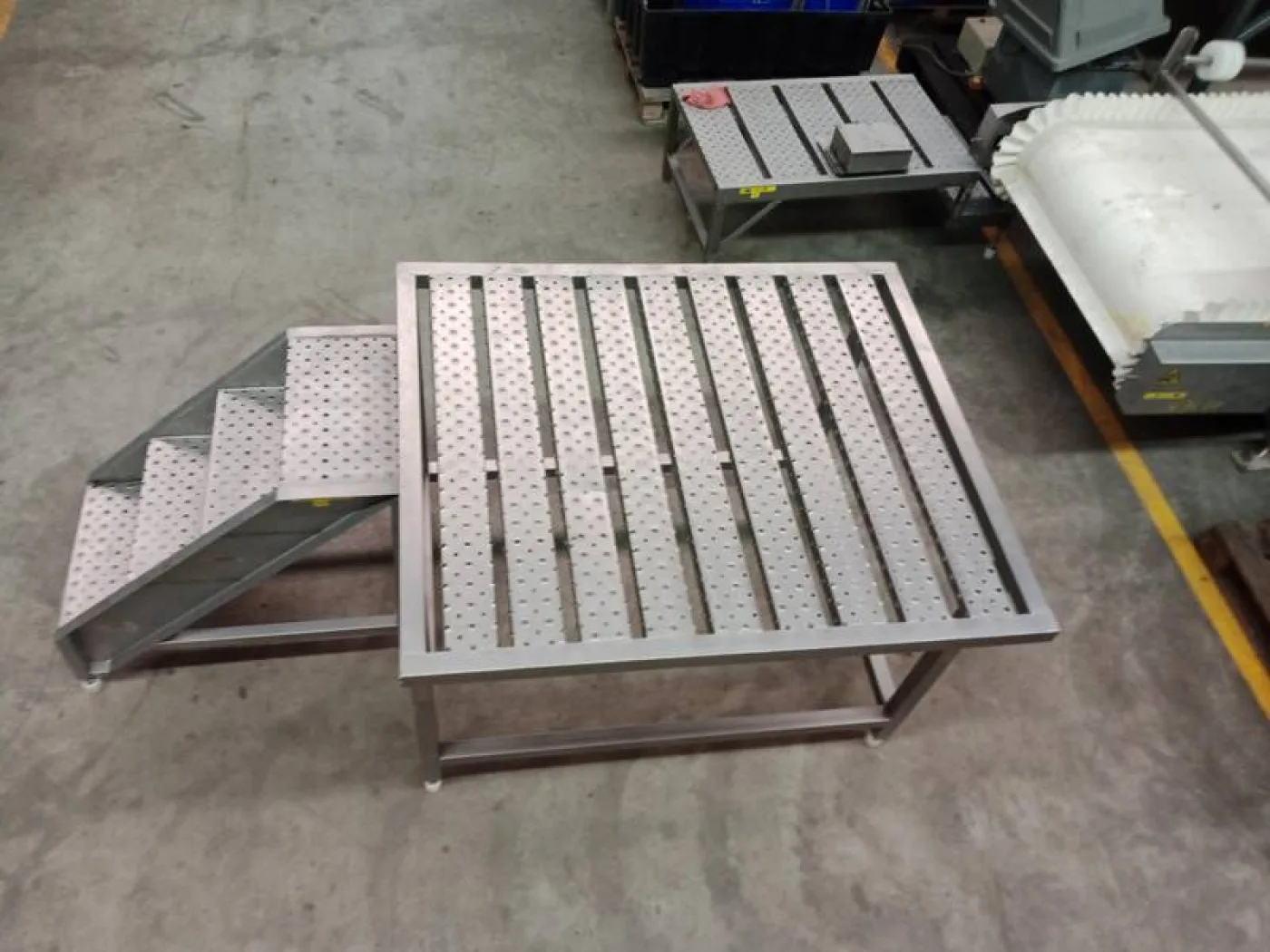 Platform stainless with stairs - 4