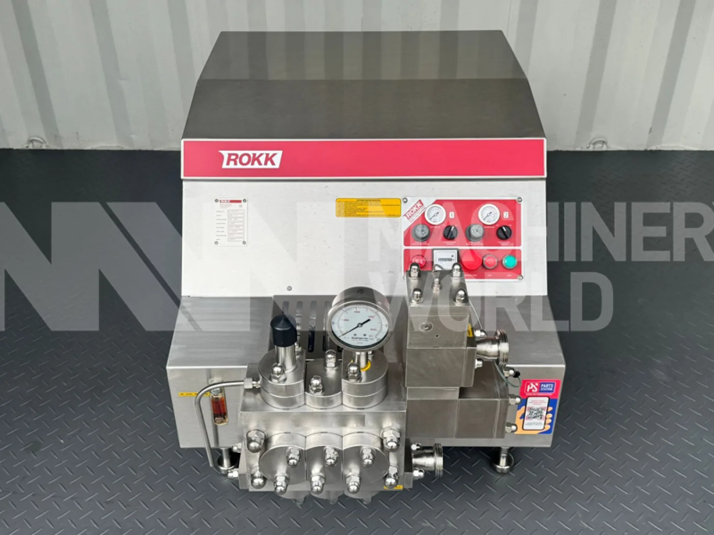 600 LPH ROKK 3-Series (200 Bar) High Pressure Homogeniser (Year 2019) - 4