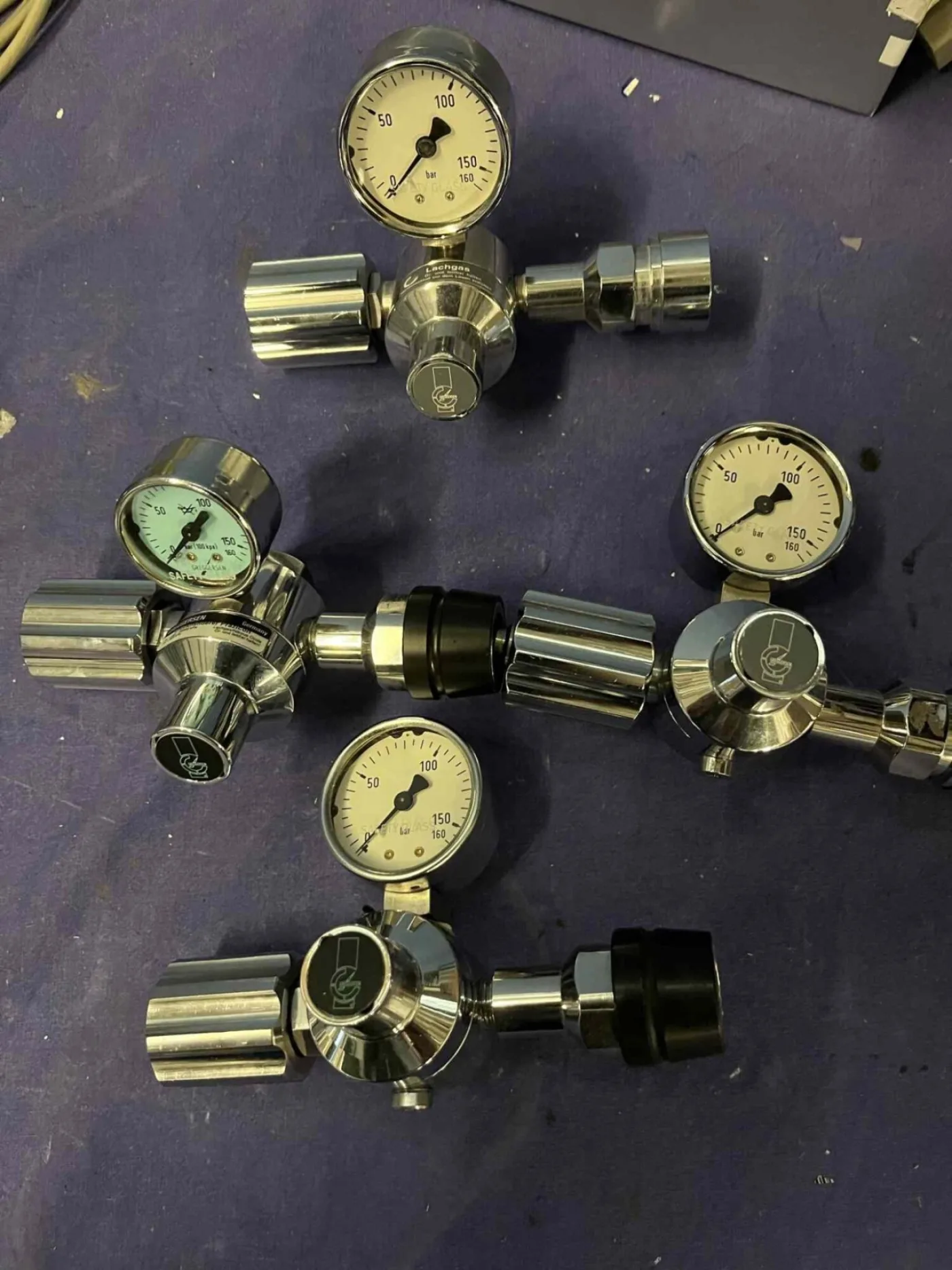 N2O Druckminderer /pressure reducer (Gebraucht, sehr gut) - 5