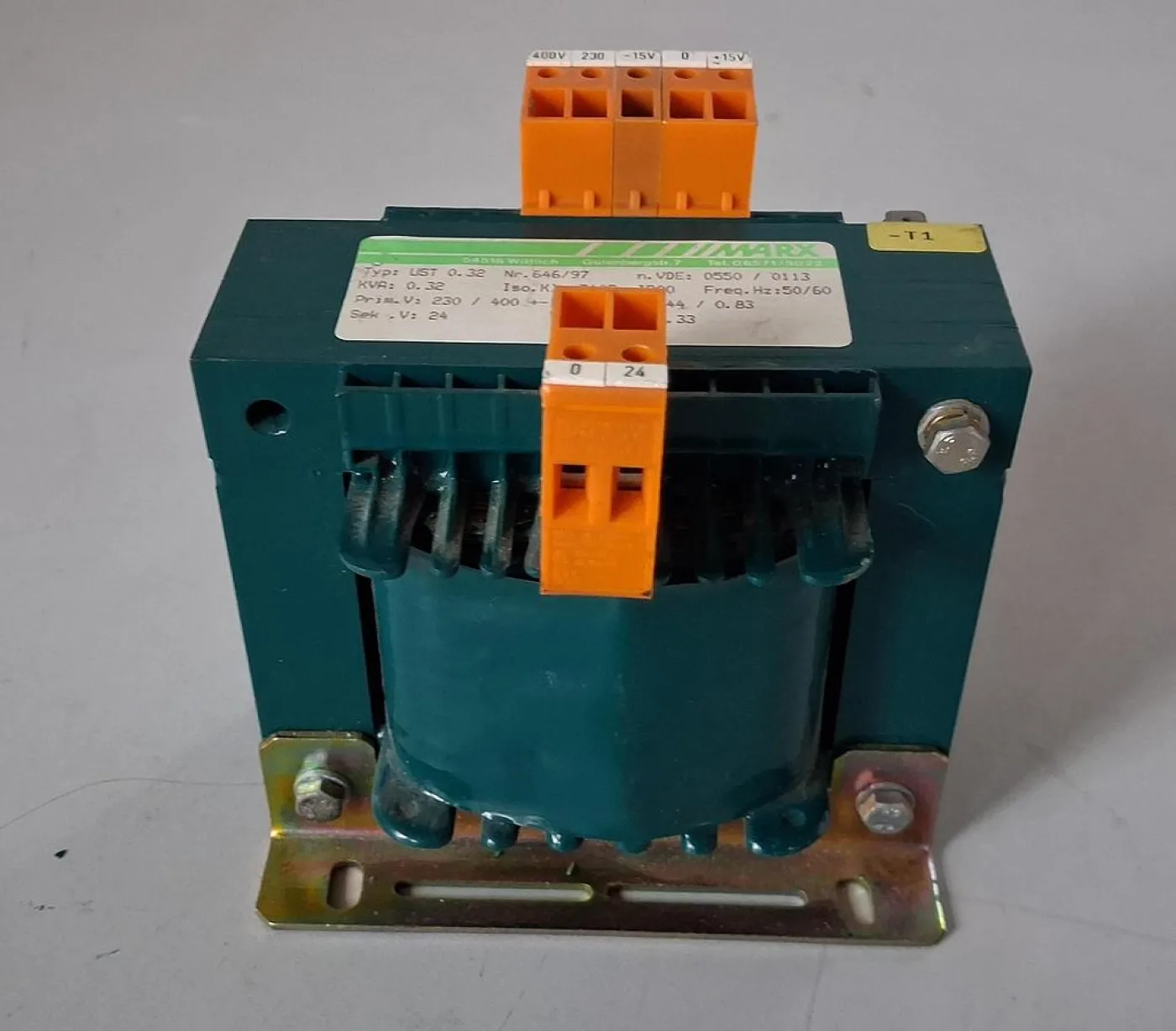 MARX UST 0,32 Trenntransformato - 1