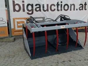 Krokodilschaufel 210 cm mit Kramer 312 Aufnahme