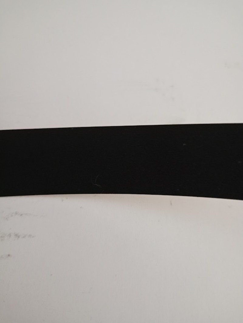 Klebeband Schwarz beschriftbar für Schaltschrank