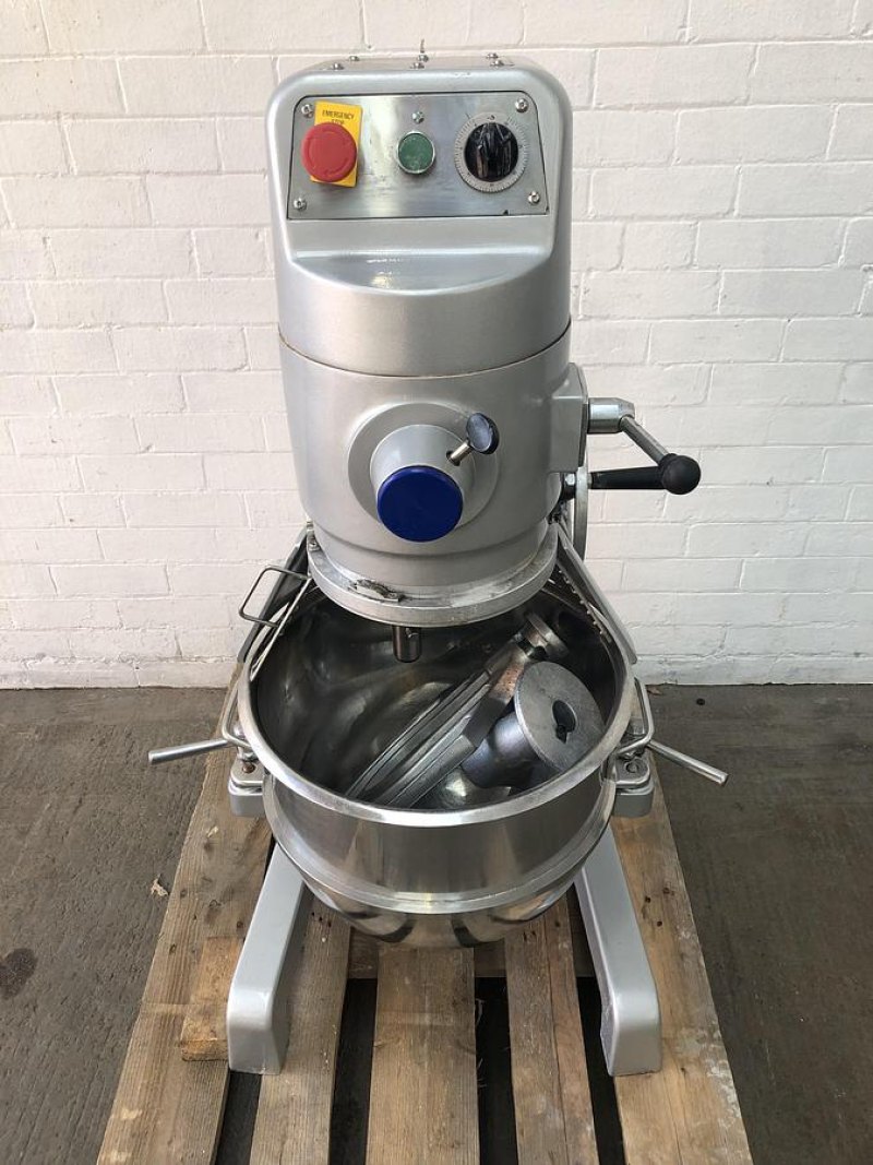 Chefquip 30ltr Planetary Mixer complete with Stainless Steel Bowl, Beater and Hook