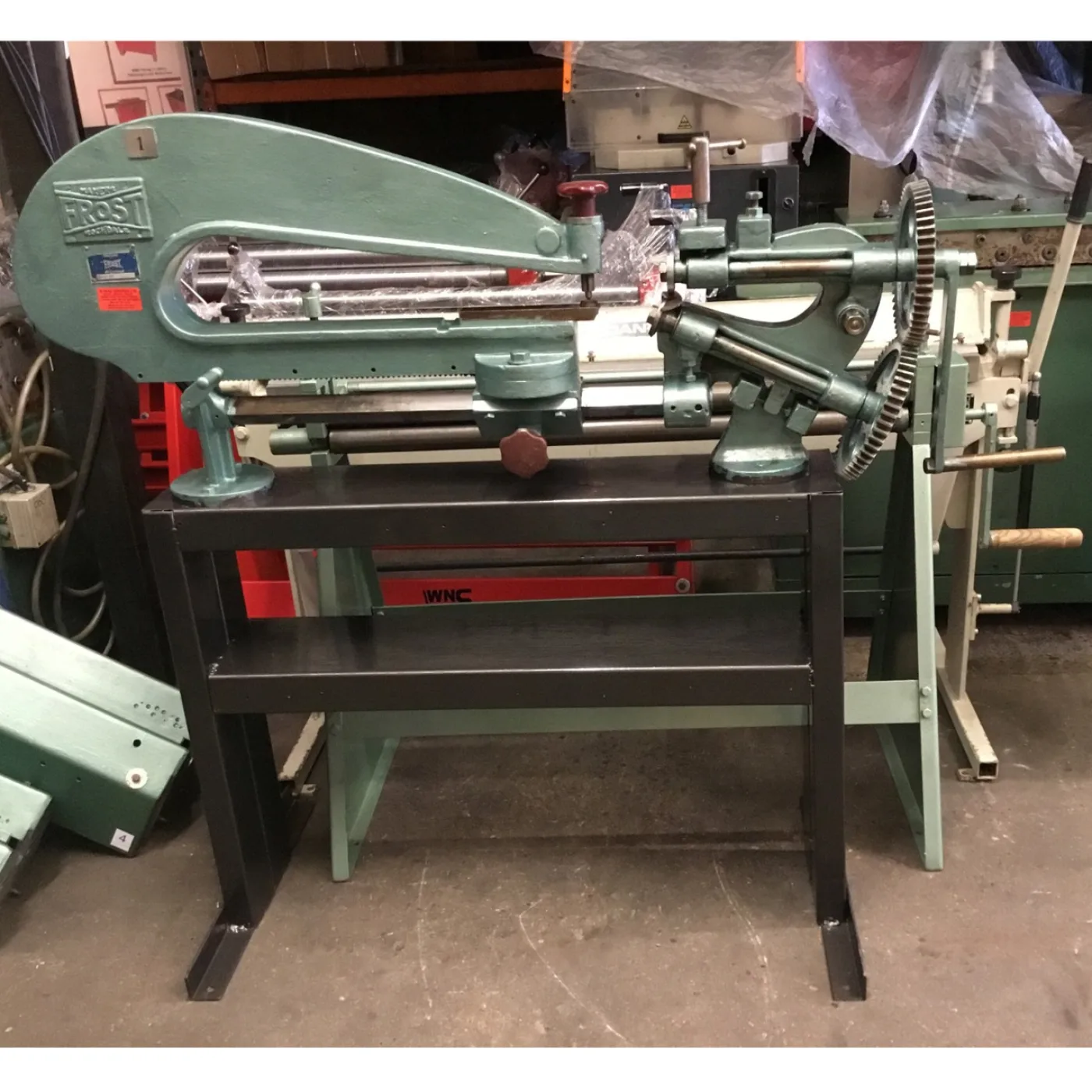 FROST Manual Circle Cutter On Stand – Type 283 - WNS - W. Neal Services Ltd - 1