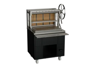 Scheer Parrilla 695-1, 800mm Stainless Steel Grill - islandcatering