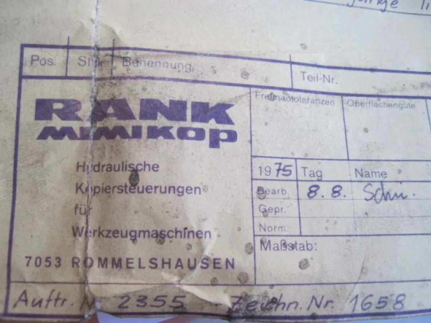 MIMIKOP RANK 1975 - 7