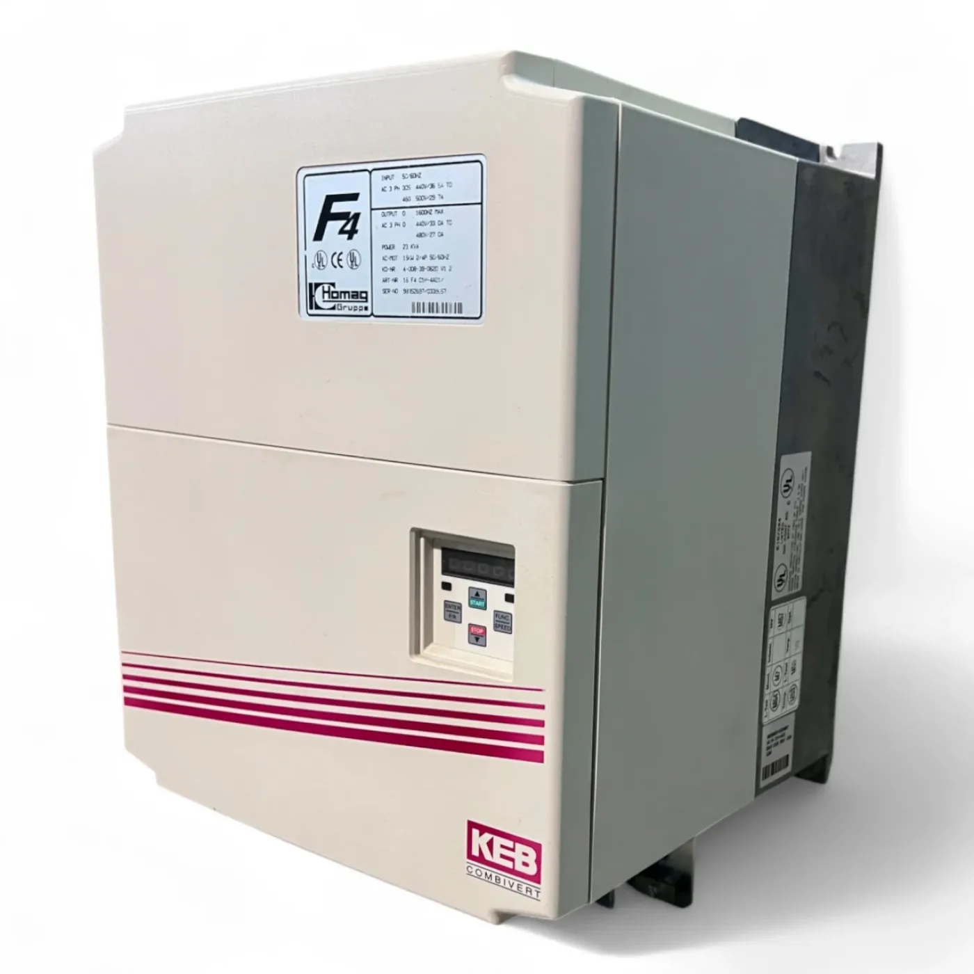 HOMAG KEB COMBIVERT F4 Frequenzumrichter 16 F4 C1H 4A01 – 15kW – Artikelnummer 4-008-39-0620 - 1