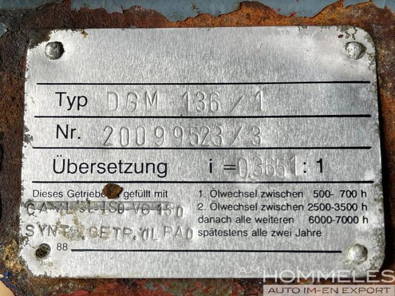 Transmission DGM 136/1