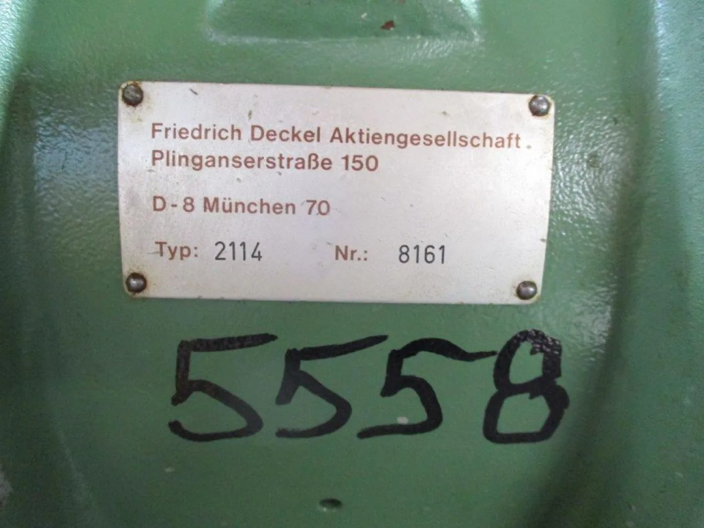 2114 DECKEL 1980 - 4