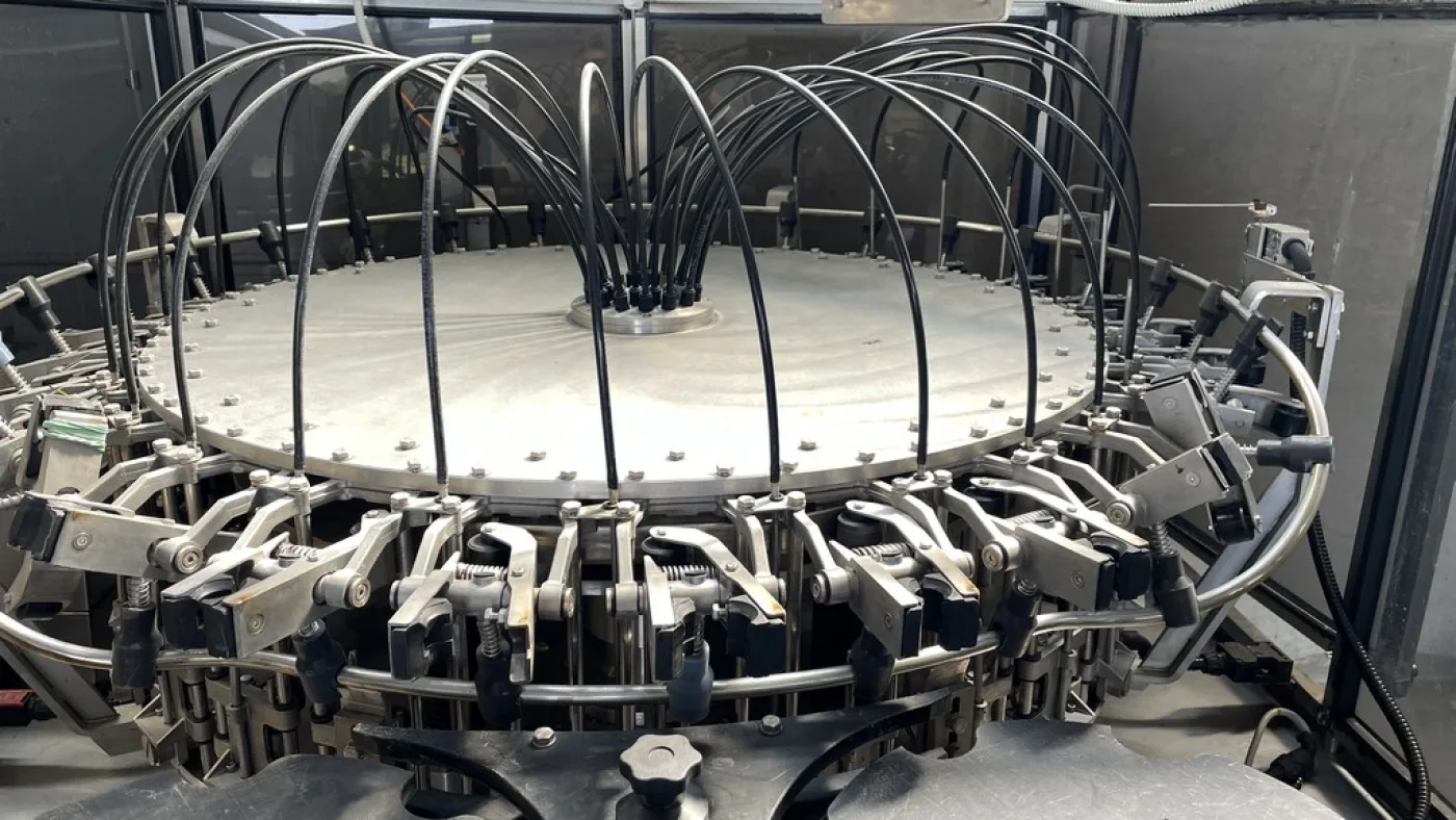 RINSER MACHINE, MODEL SBR BERTOLASO 28 NOZZLES, SECOND-HAND MACHINE - 6