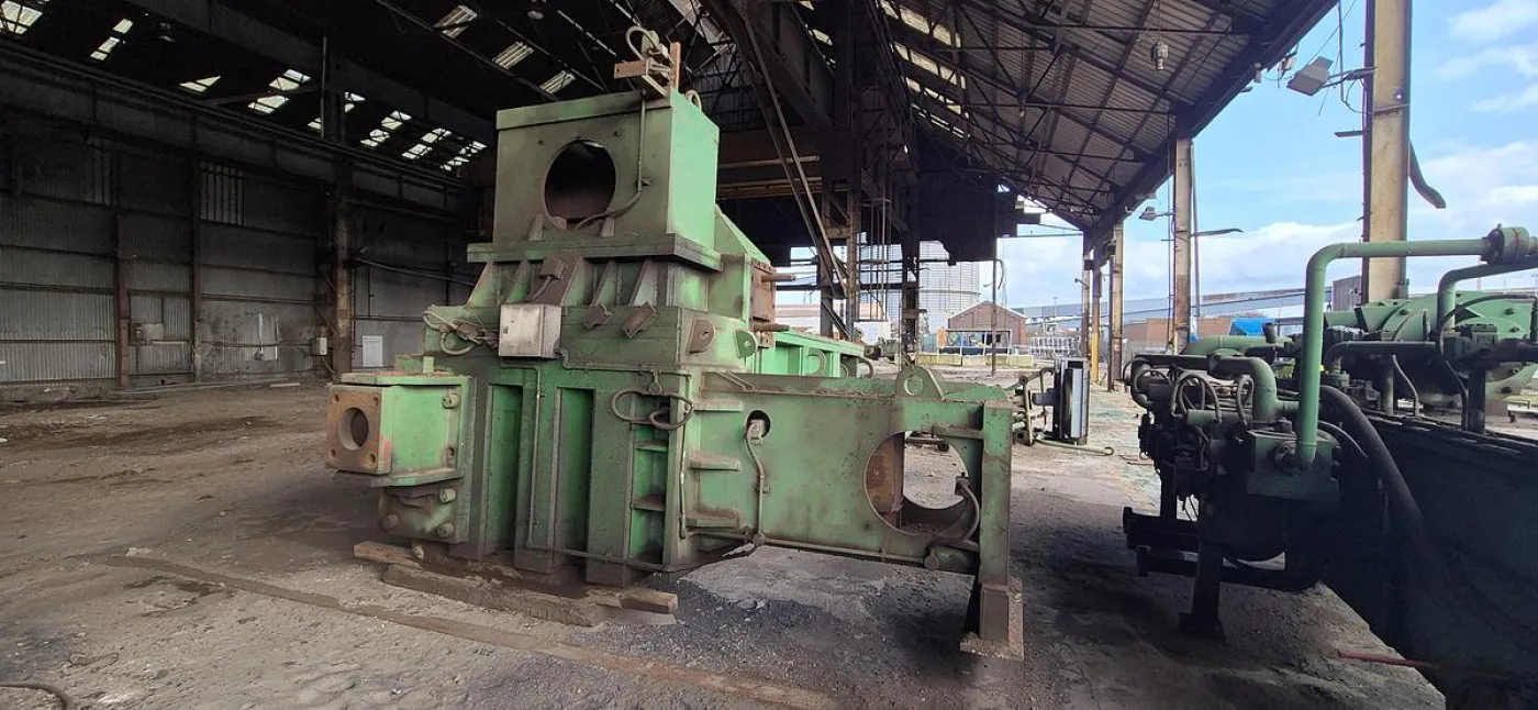 Harris TGS 215 3-RAM Metal Baler - 5