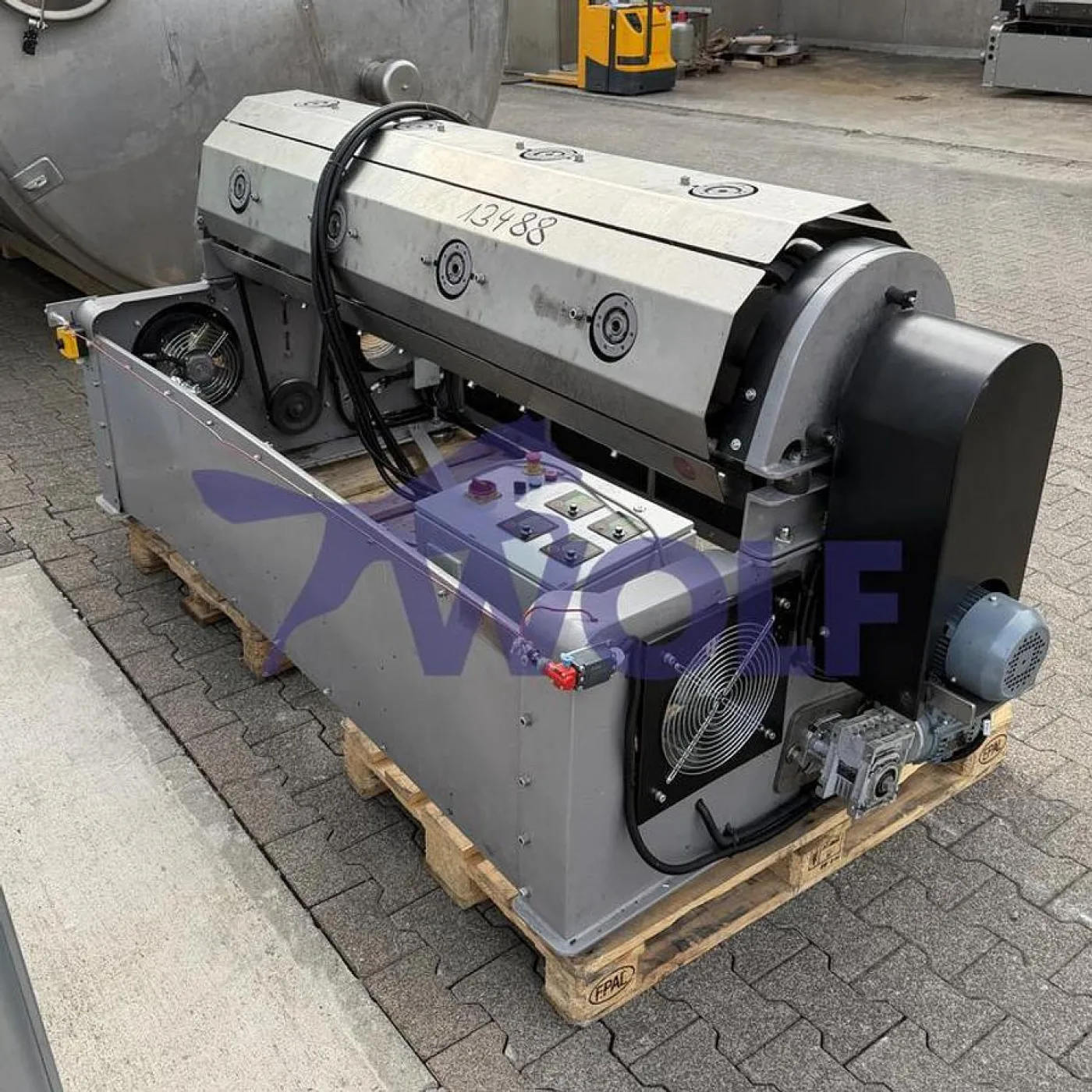 Hohlfigurenschleuder COLLMANN - Type HS-20 mit 20 Magnetstationen. - 2