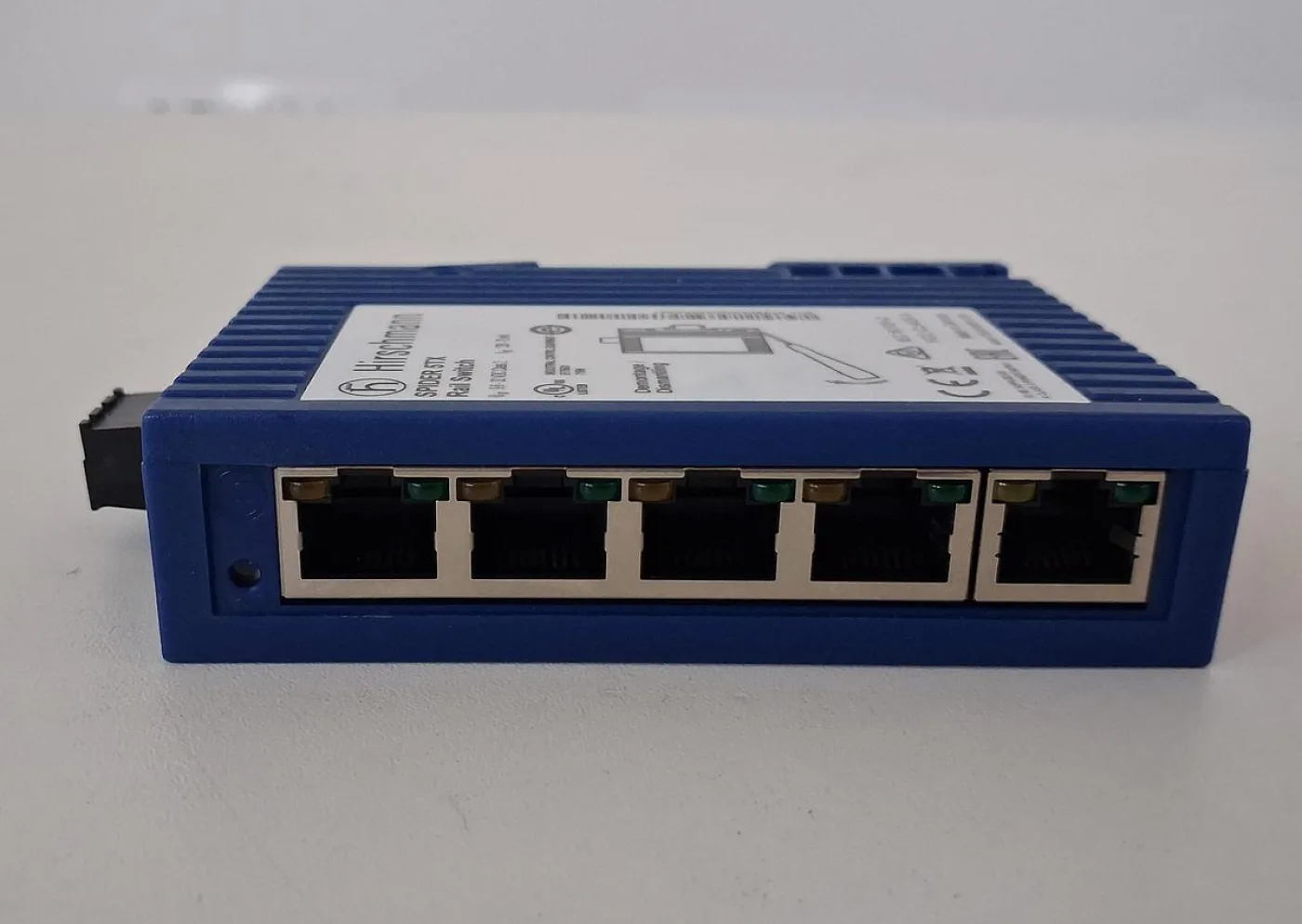Hirschmann SPIDER 5TX Rail Switch - 2