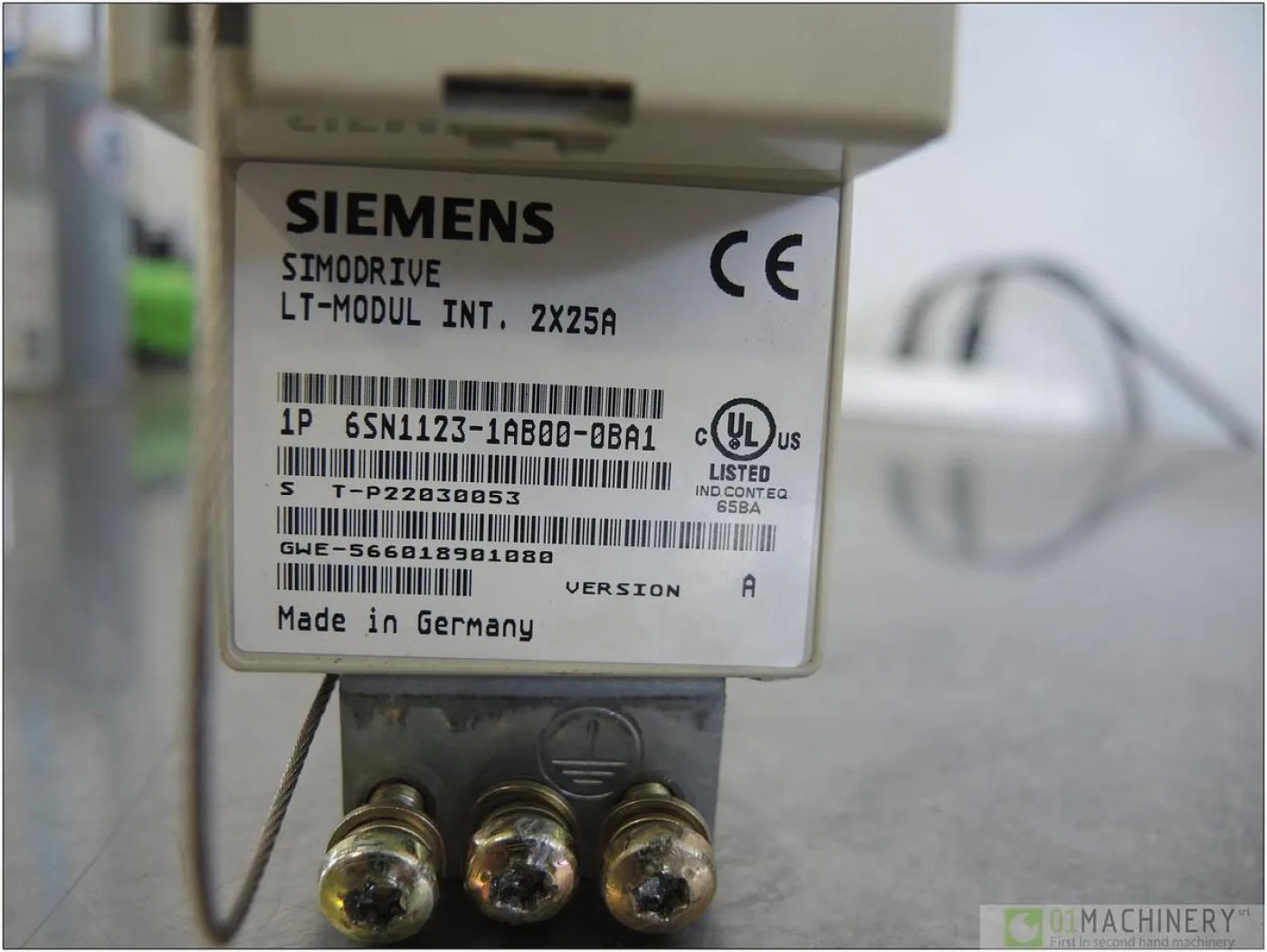 2005 SIEMENS 6SN1123-1AB00-0BA1 AI2928 - 3