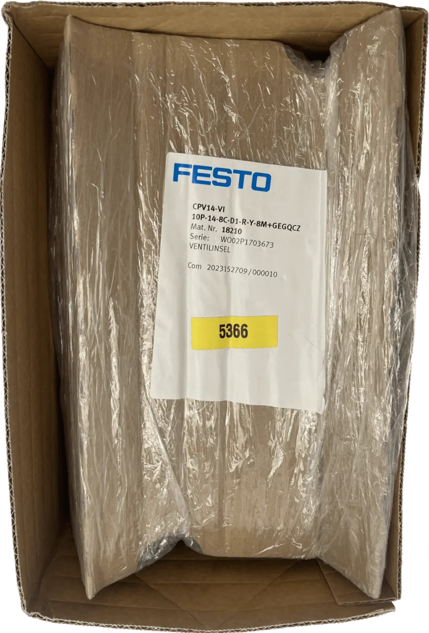 Festo Ventilinsel CPV14-VI / 10P-14-8C-D1-R-Y-8M+GEGQCZ - 1