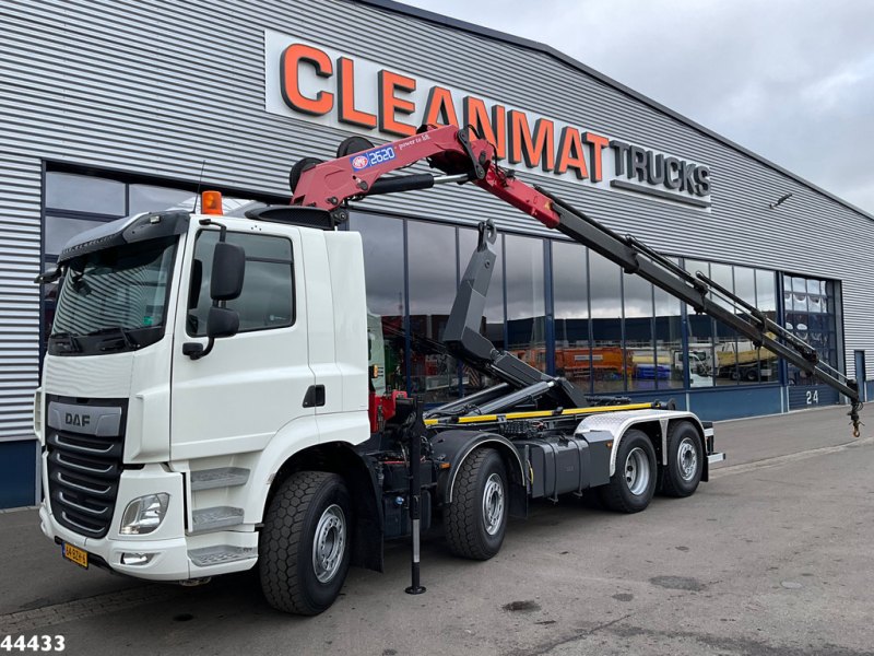 DAF FAX CF 480 Euro 6 HMF 26 Tonmeter laadkraan