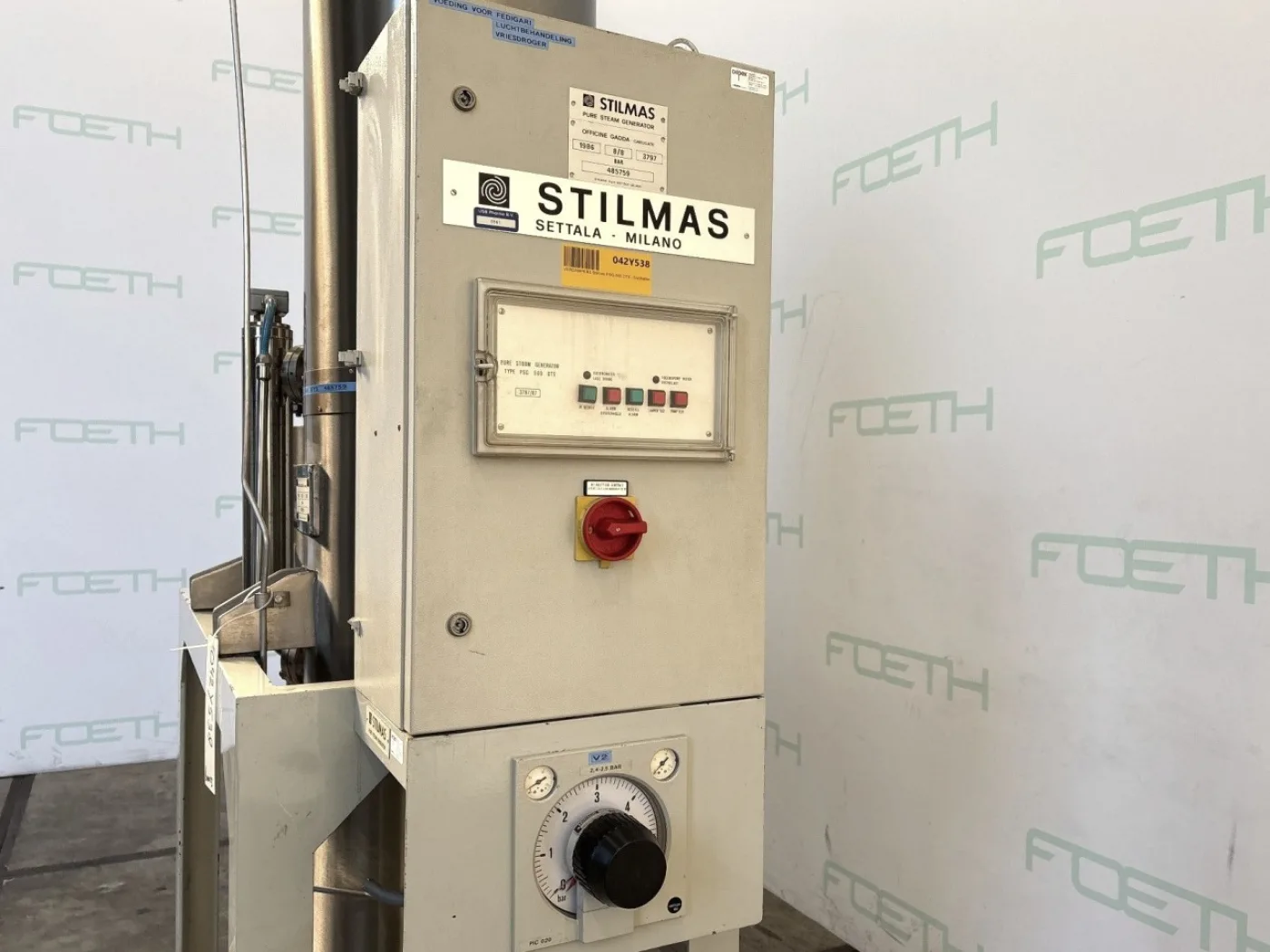 Stilmas PSG-500 DTS — Pure Steam Generator - Distillation - 5