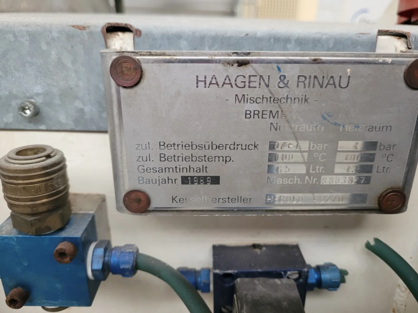 Haagen & Rinau HSM-50K - Paddle dryer - 5