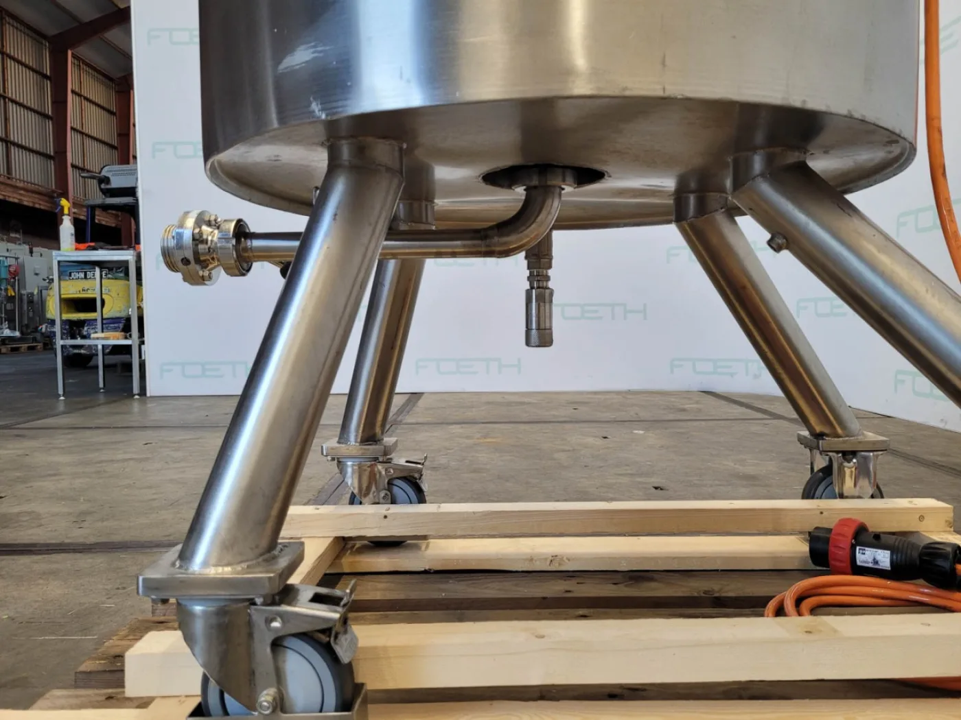 Hermann Waldner 170 l (Halar-coated) - Stainless Steel Reactor - 6