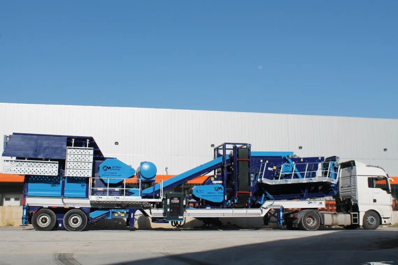 General 640 — Mobile Crushing & Screening Plant (Jaw + Impact)