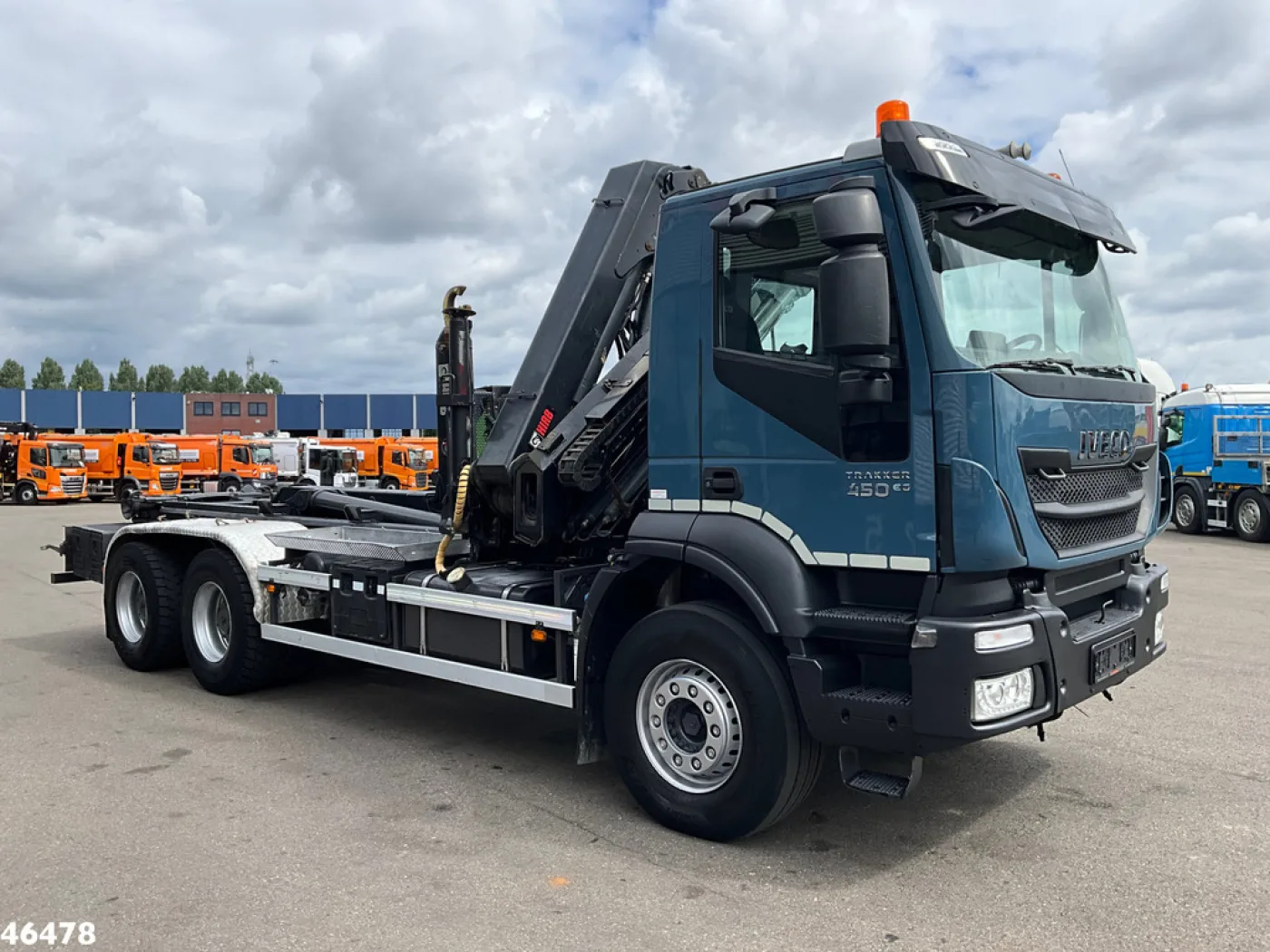 Iveco Trakker AD450T/P Euro 6 Hiab 18 Tonmeter laadkraan - 6