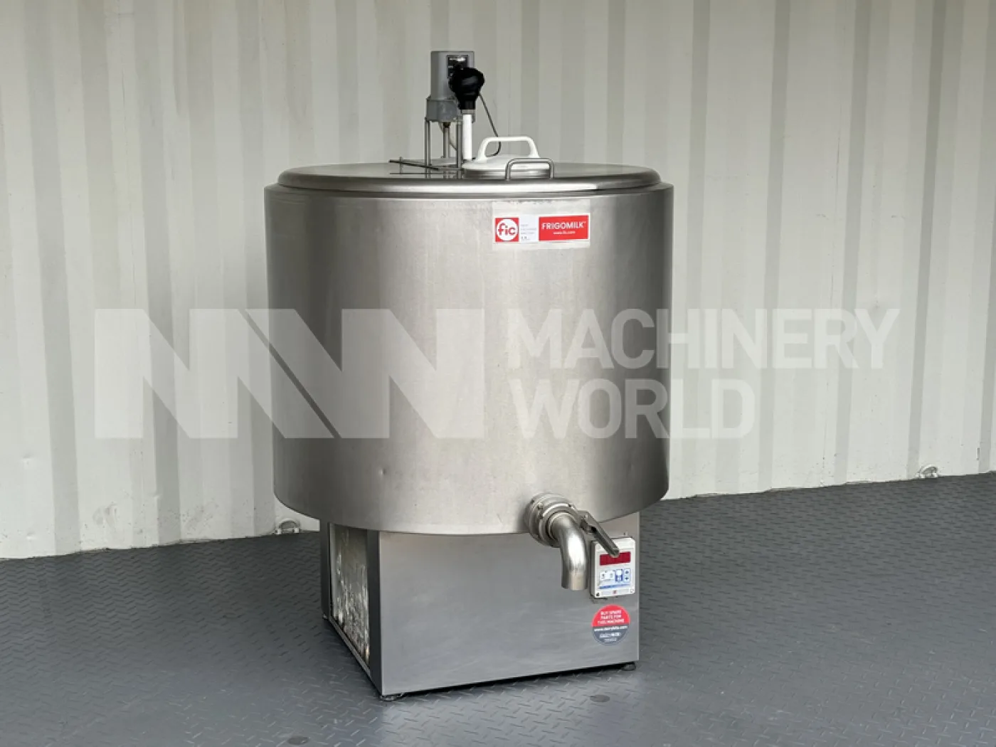 Frigomilk Open Cooling / Ageing Tank - 300 Litre (Year 2015) - 1