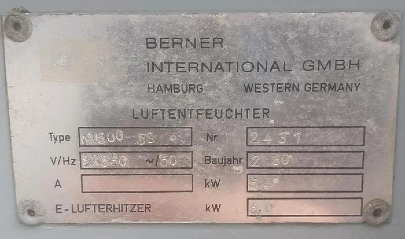 Extrator de fumo / Ventilador com filtro BERNER - 3
