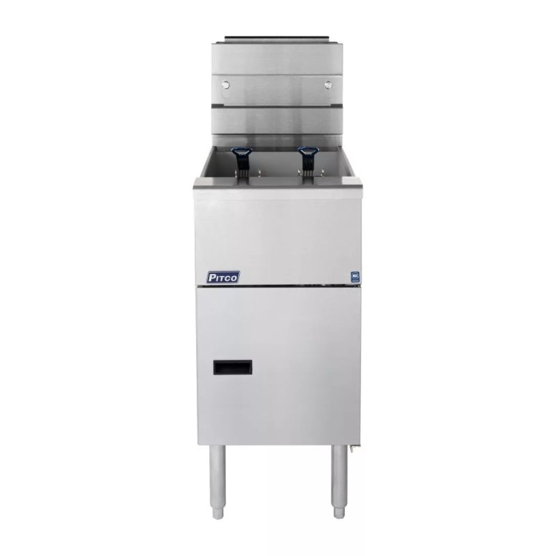 Pitco Twin Basket Single Tank Solstice LPG Fryer SG14S - islandcatering