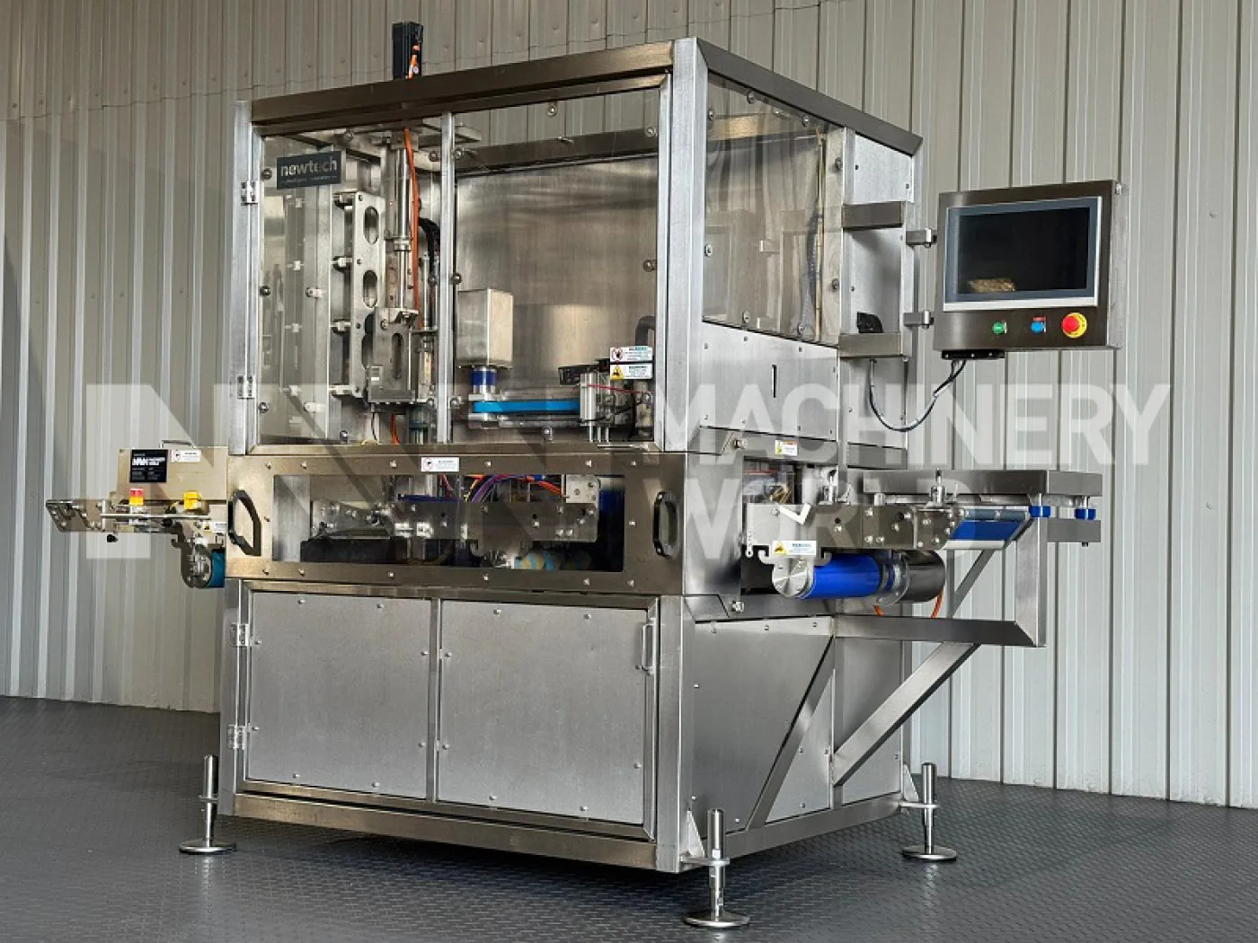 Newtech Autosonic T Inline Automatic Mechanical Cheese Block Slicer Cutter (Year 2020) - 1