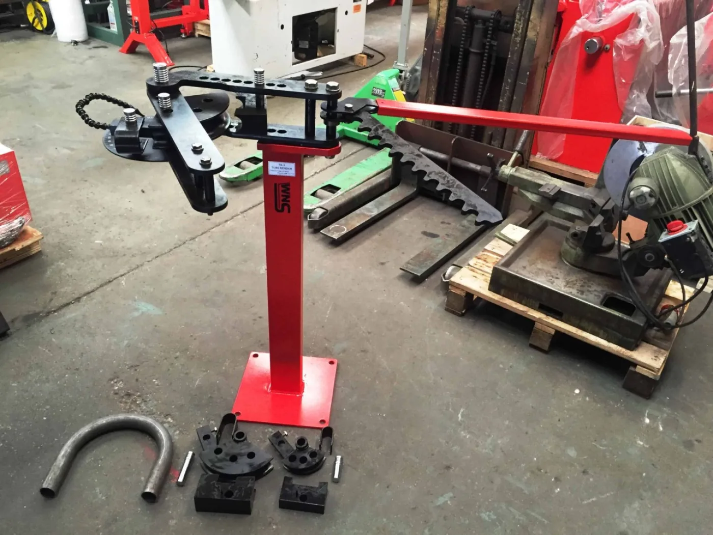 WNS Manual Tube Bender c/w 3 or 4 Dies - WNS - W. Neal Services Ltd - 5