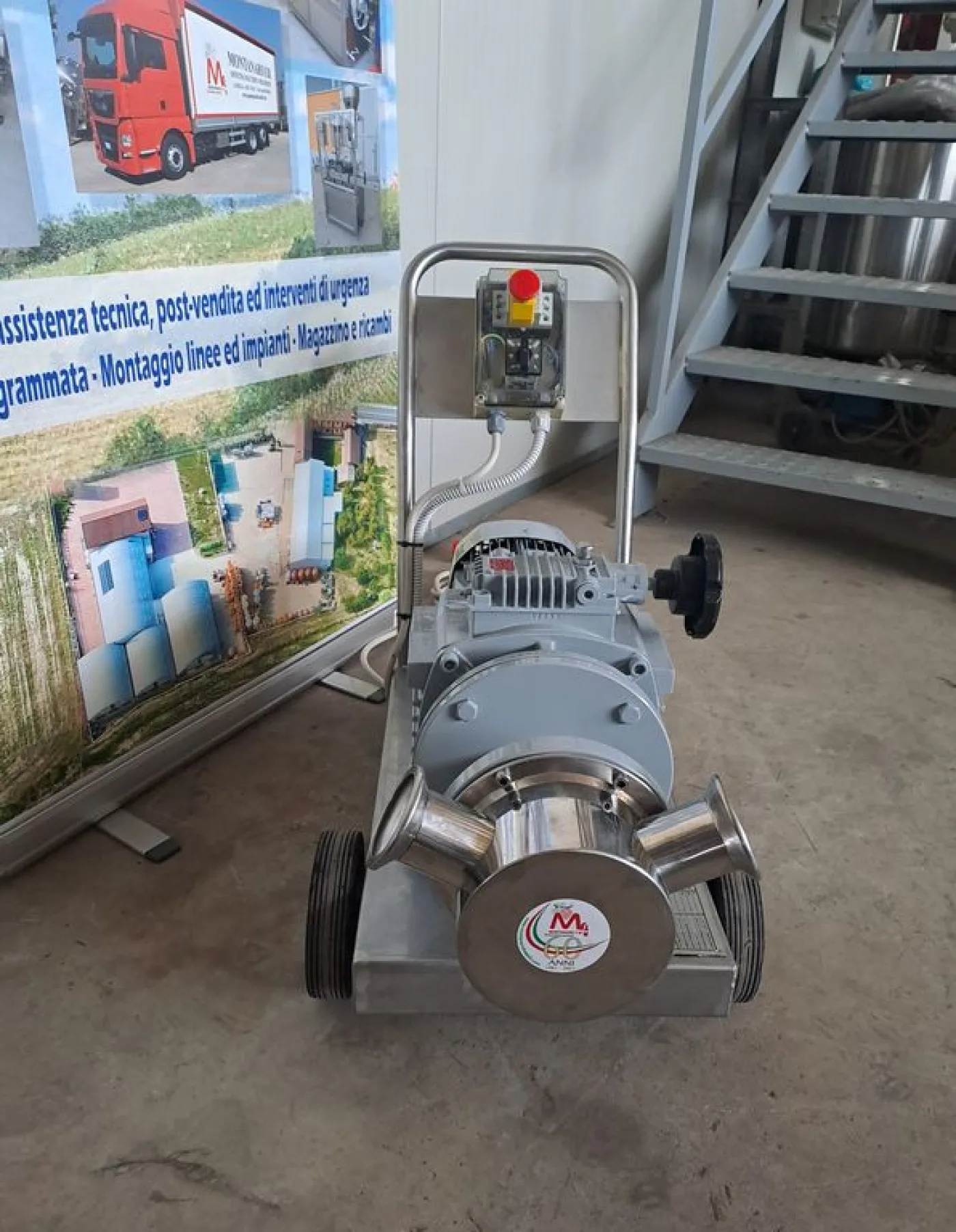 ENOVENETA PUMP MODEL ZETA 180 VAR WITH SPEED VARIATOR, SECOND HAND MACHINE - 4