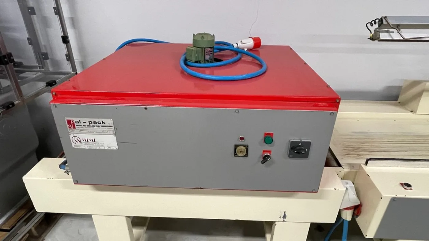 AUTOMATIC MONOBLOCK SHRINKWRAPPER MACHINE TERMOPACK BRAND “AL-PACK “MIMI””, SECOND-HAND MACHINE. - 2