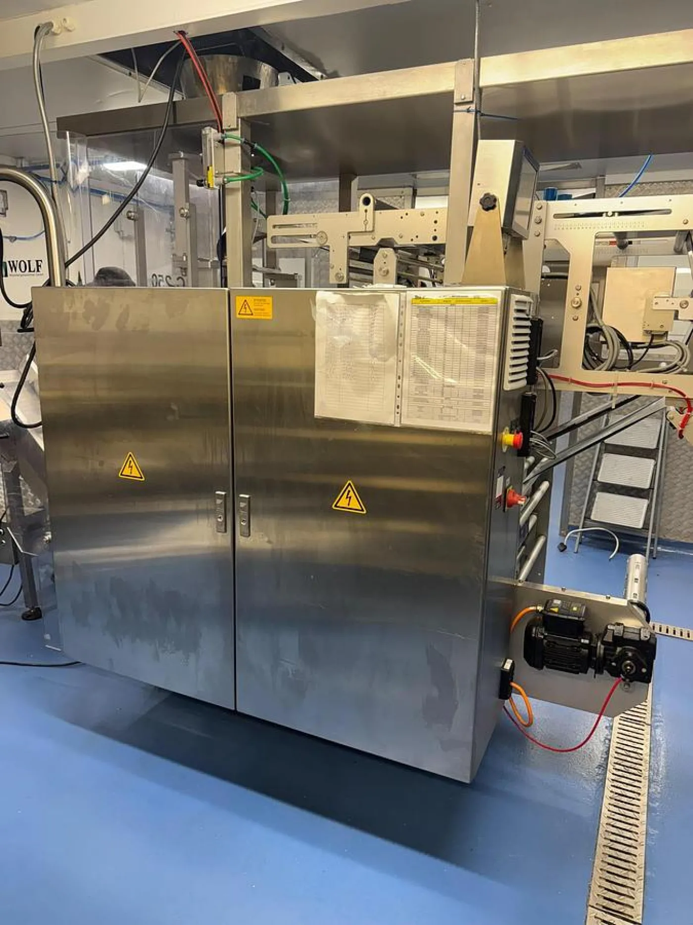 USED - 2019 Wolf VPC 250 Stainless Steel VFFS Bagger (with Videojet 6320 & Euroslot Jaws) - 6
