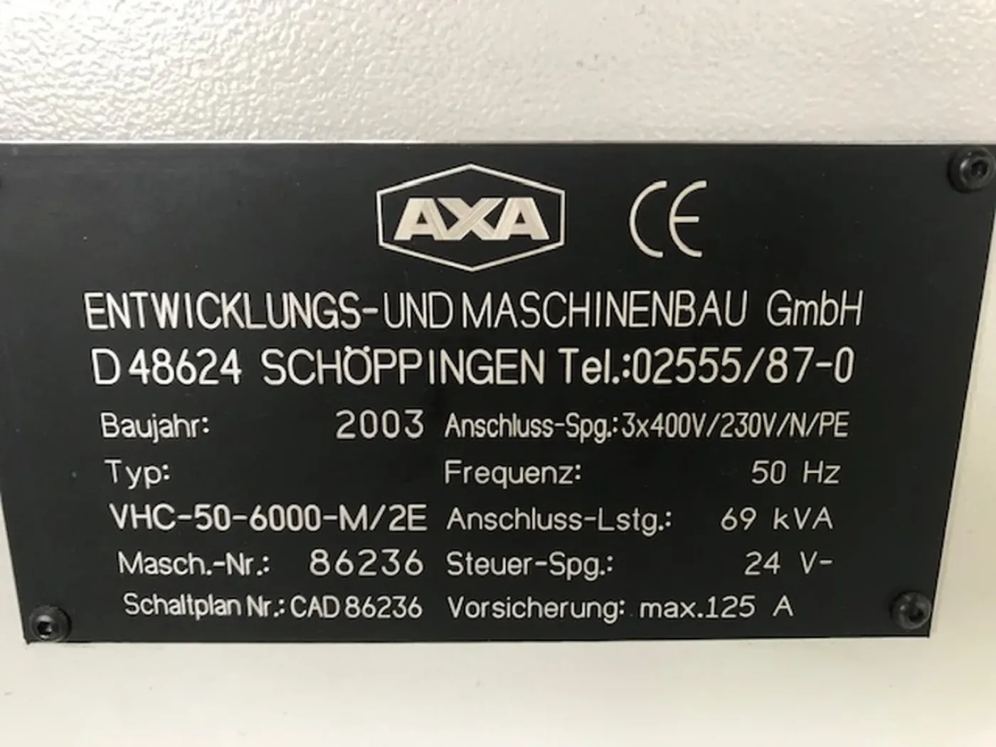 020708 - AXA VHC-50-6000-M/2E - 8