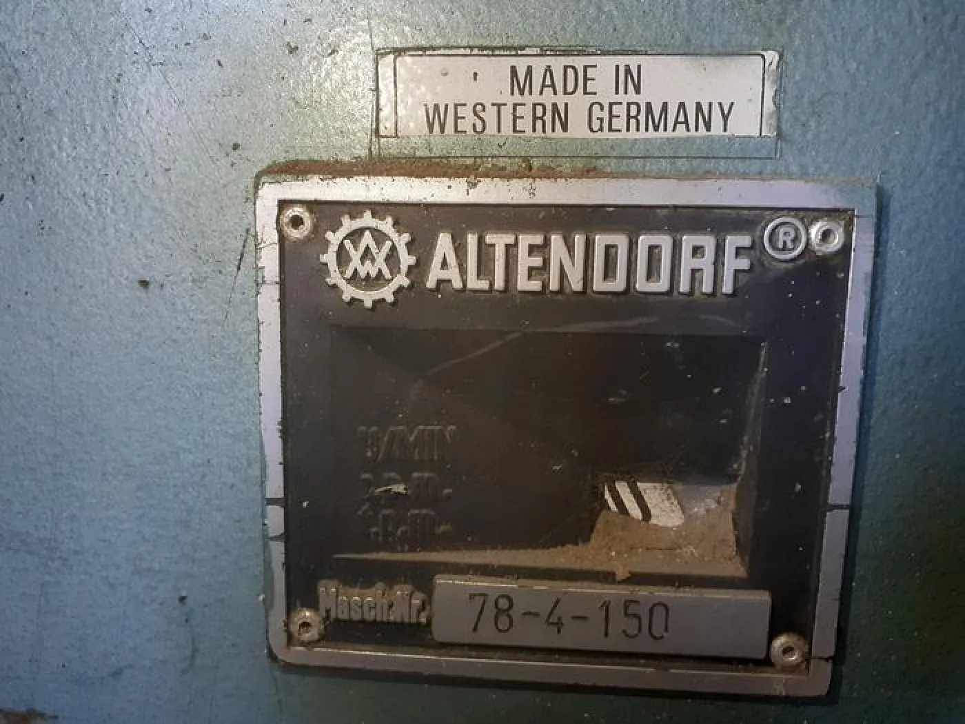 Esquadrejadora ALTENDORF F90 - 4
