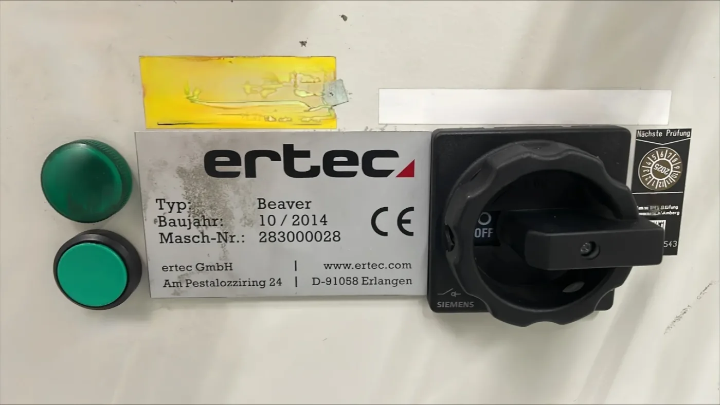 Ertec Beaver, vintage 2014, Automated Programming System - 3