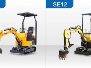 JDS-SE10: La Miniexcavadora Ultracompacta y JDS-SE12: Agilidad con Más Capacidad de Trabajo