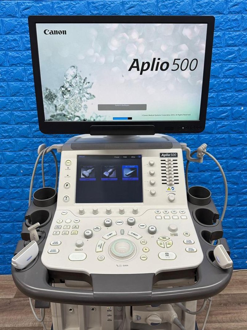 Toshiba Canon Aplio 500 MSK Ultrasound with 3x probes YOM: 2019