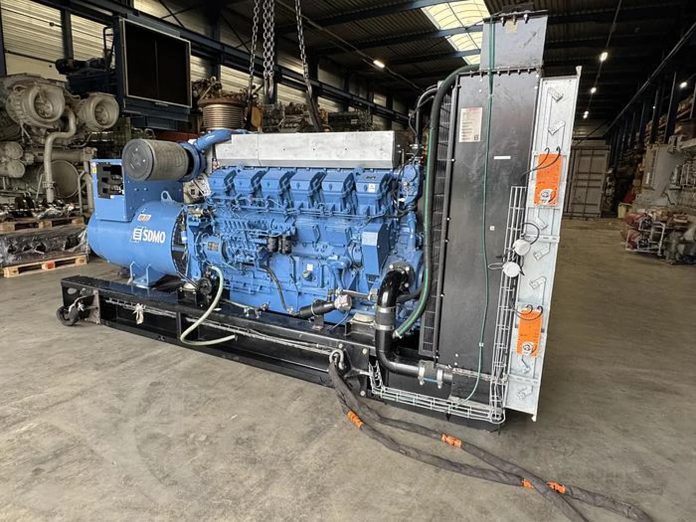 MITSUBISHI S12R-PTA2 / LEROY SOMER DIESEL GEN.SET 1425 KVA / 1540 KVA - 3