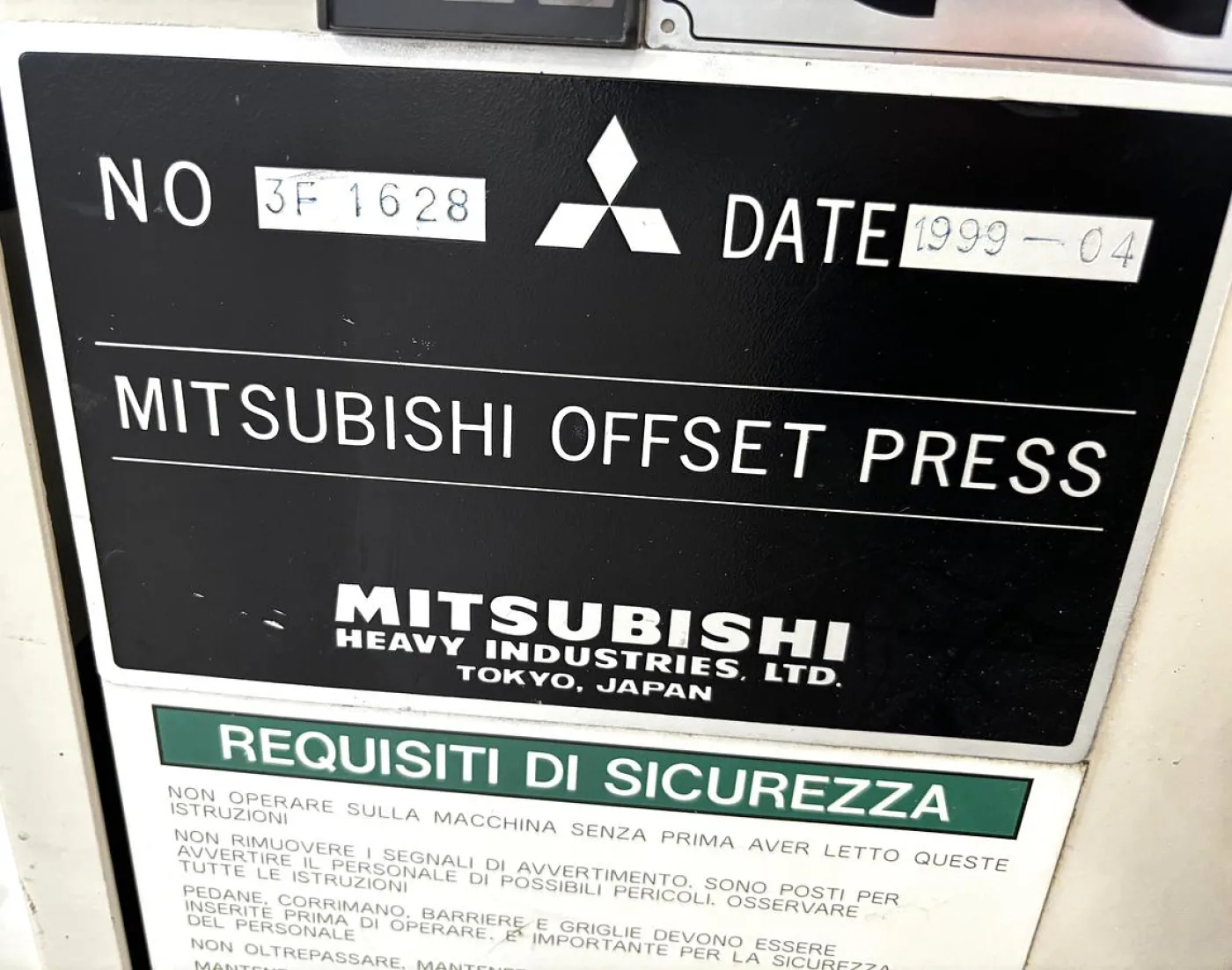 MITSUBISHI 3F-5 - 6