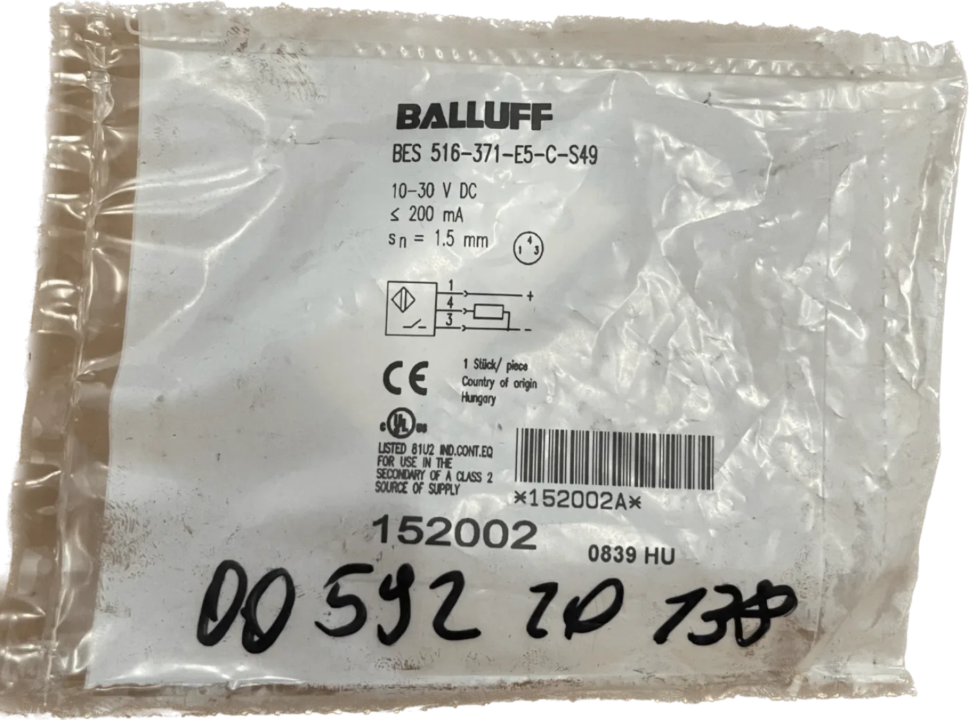 BALLUFF Induktive Standardsensoren mit Vorzugstypen BES 516-371-E5-C-S49 - 1
